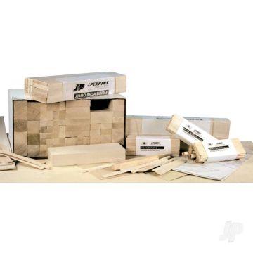 JP 12in Balsa Block Pack 300mm 