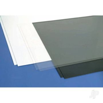 JP 9x12in White Plastic Card 10Thou. (.25mm) (1 pc)