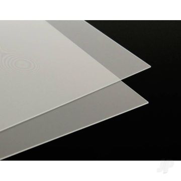 JP 9x12in Plastiglaze Clear 20Thou. (.50mm) (15 pcs)
