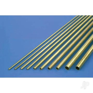 JP 1.5mm x 305mm (20ga Internal Diameter) Brass Tube Pipe (1 pc)