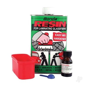 Bonda General Purpose Resin for Laminating Glass Fibre (1kg)