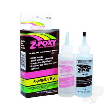 Zap PT38 Z-Poxy 5 Minute Epoxy 8oz (Box of 6)