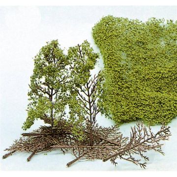 Heki 1532 15 Tree Kits Panoramic 15cm For Scenic Diorama Model Trains