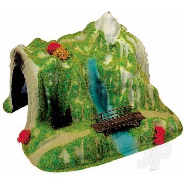 Heki 5032 Tunnel With Bridge For Scenic Diorama Model Trains