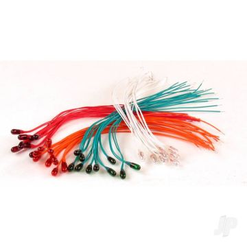 JP 12V Red Grain of Wheat (GOW) Bulbs (10) 