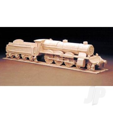 Hobby's Matchbuilder Loco & Tender Locomotive Steam Train Wood Matchstick Kit