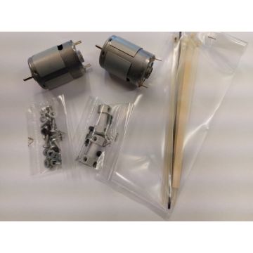 Twin Motor Accessory Pack for Mantua Galaxy Modern Luxury Motor Yacht Kit