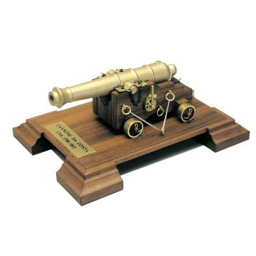 American Coastal Cannon 1780-1812 Mantua Wood Construction Kit 1:17 Scale 100x150mm