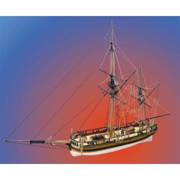 Caldercraft HM Mortar Vessel Convulsion 1804 Mortar Boat 1:64 Scale