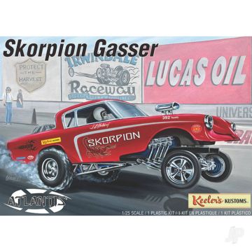 Atlantis Models Keelers Kustom's Studebaker Funny Car Plastic Kit