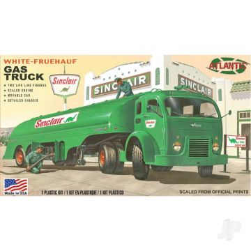 Atlantis Models 1:48 Vintage Gas Truck Sinclair/US Army Plastic Model Kit