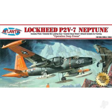 Atlantis Models Lockheed P2V-7 Neptune Plastic Model Aircraft Kit