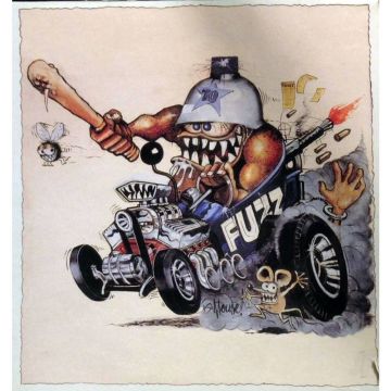 Atlantis Models Fred Flypogger as Superfuzz Stanley Mouse Plastic Model Kit