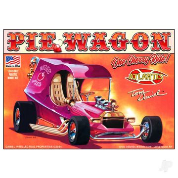 Atlantis Models 1:24 Tom Daniel Pie Wagon Custom Show Hot Rod Car Plastic Kit