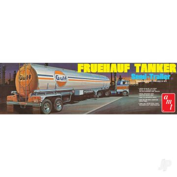 AMT Fruehauf Tanker Gulf Plastic Model Kit