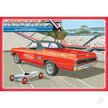 AMT 1968 Chevy El Camino SS (Coca-Cola) Plastic Car Kit