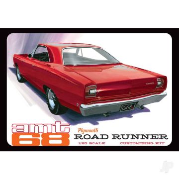 AMT 1968 Plymouth Road Runner Customizing Kit Plastic Kit