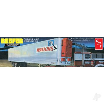 AMT Fruehauf 40' Reefer Trailer Watkins Plastic Model Kit