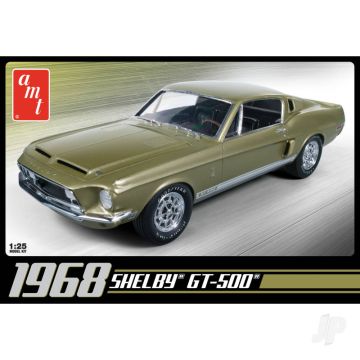 AMT 1:25 1968 Ford Shelby Mustang GT500 Cobra Classic Bullitt Car Plastic Kit