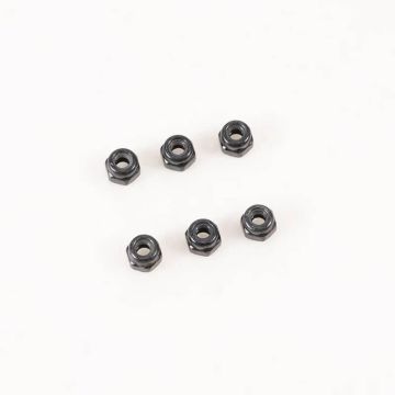 FMS Nylon Flange Lock Nuts M2.5