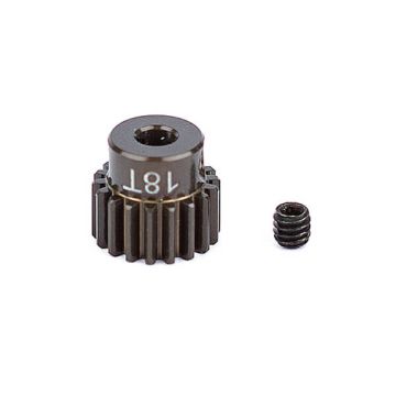 ASSOCIATED FACTORY TEAM ALUM. PINION GEAR 18T 48DP 1/8"SHAFT