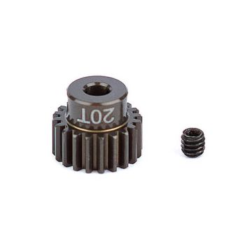 ASSOCIATED FACTORY TEAM ALUM. PINION GEAR 20T 48DP 1/8"SHAFT