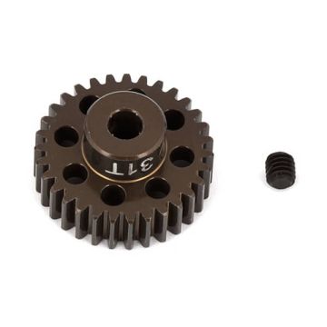 ASSOCIATED FACTORY TEAM ALUM. PINION GEAR 31T 48DP 1/8"SHAFT