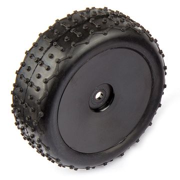 Team Associated Reflex 14b/14t Wide Mini Pin Tyres - Mounted