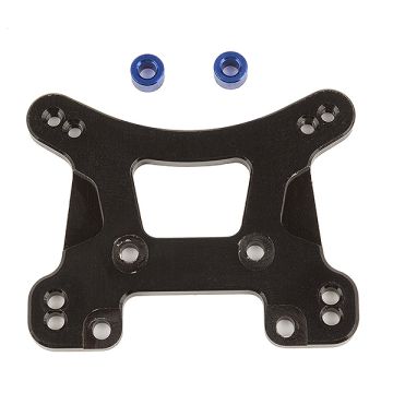 Team Associated Reflex 14b/14t Front Shock Tower Black Alum.