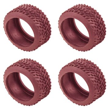 Team Associated Nano Sport Pin Tyres Red (4)