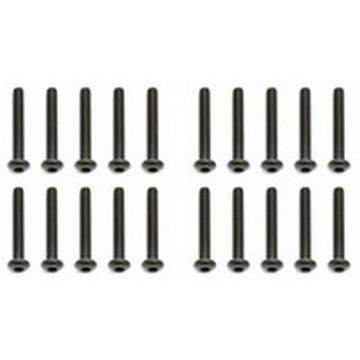 Team Associated M3 X 22 Button Head Hex Screws (10)