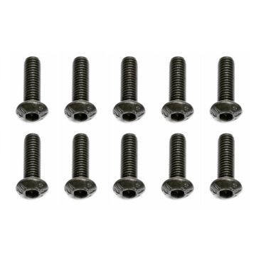 Team Associated M3 X 10 Button Head Hex Screw (10)