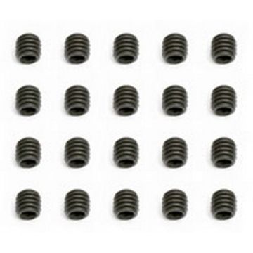 Team Associated M3 X 3 Set Screws (10)