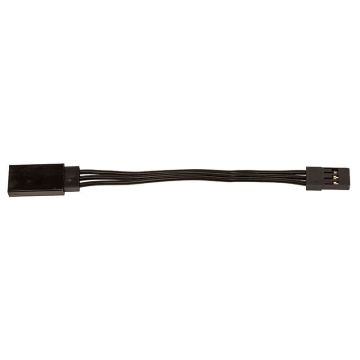 Reedy 75mm Servo Extension Wire Black (2.95in)