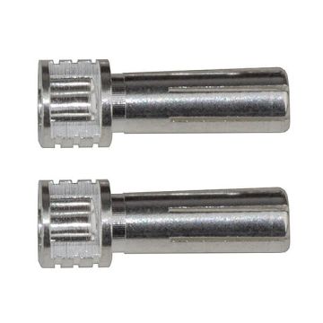 Reedy Grip Bullet Connectors Silver 5mm X 14mm (2)