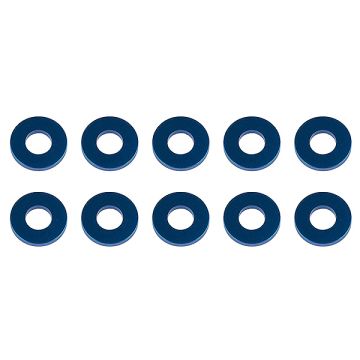 Team Associated Washers 7.8 X 3.5 X 1.0mm Blue Aluminium (10)