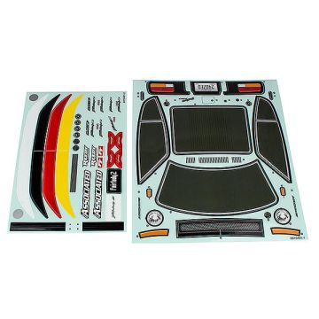 Team Associated Apex 2 Sport Datsun 240z Decal Sheet