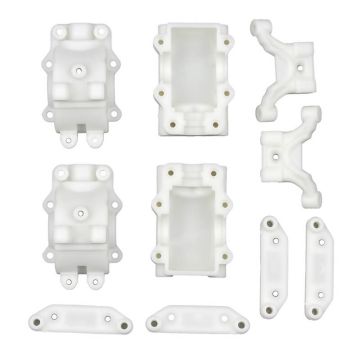 Team Associated 6x6 Extended Gearbox, Natural