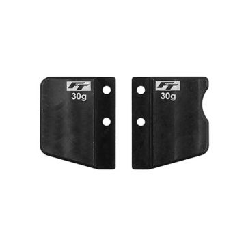 Associated TC8 FT Steel Fr/Rr Short Battery Weight Set 60g