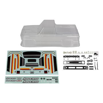 Team Associated  MT12 1/12 RC Monster Truck Clear Body