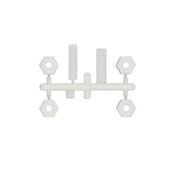 Team Associated Enduro RC10TT Wheel Hexes 6mm, Natural