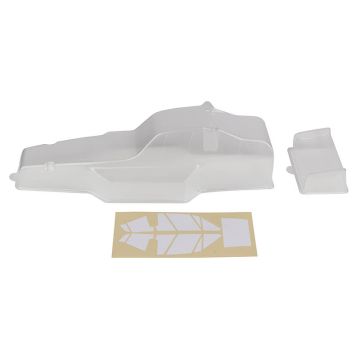 Team Associated RC10 Classic / RC10CC Clear Body Shell & Wing