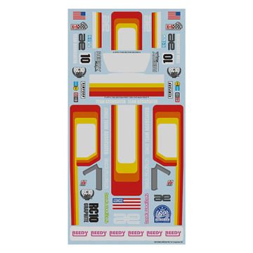 Team Associated RC10 Graphite Kit Decal Sheet