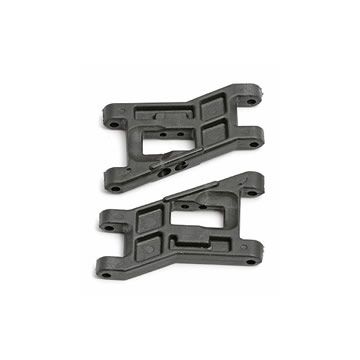 Team Associated Front A-Arms Wide -Black (RC10 Classic/Worlds)