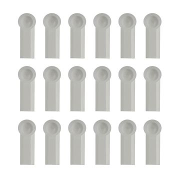 Associated RC10 Ball Cups White