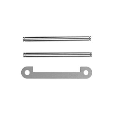 Team Associated RC10 89 Stealth Car Front Inner Hinge Pins + Brace