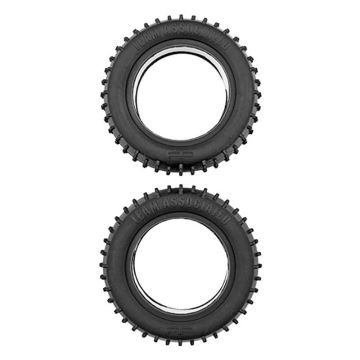 Team Associated RC10 89 Stealth Car Rear Tyres + Foam