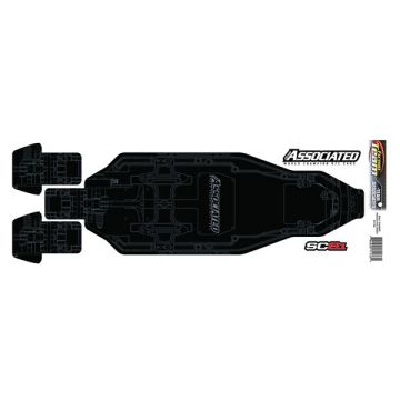 Team Associated Sc6.1 FT Chassis Protective Sheet Printed