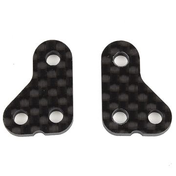 Team Associated Rc10t6.2 Steering Arm +1mm Carbon Fibre