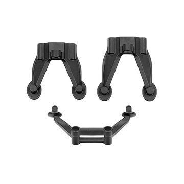 Team Associated RC10T7 Body Mounts, Front And Rear